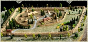 Модель проекта поселения Gervina(Германия)
